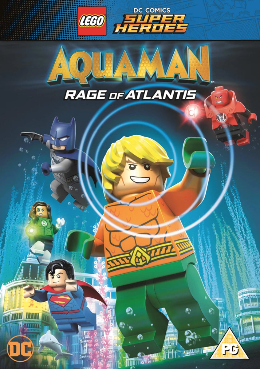 LEGO Aquaman - Rage of Atlantis DVD - Inspire Newquay