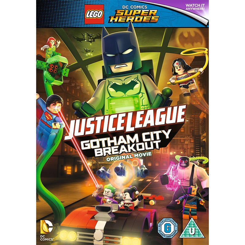Lego Dc Justice League: Gotham City Breakout [2016] (DVD) - Inspire Newquay