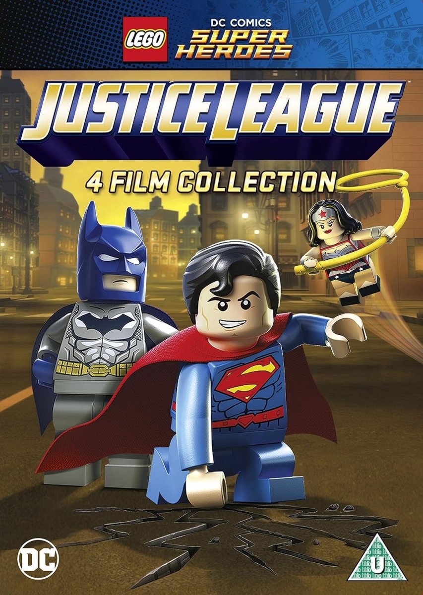 LEGO: Justice League [4 Film Collection] DVD - Inspire Newquay