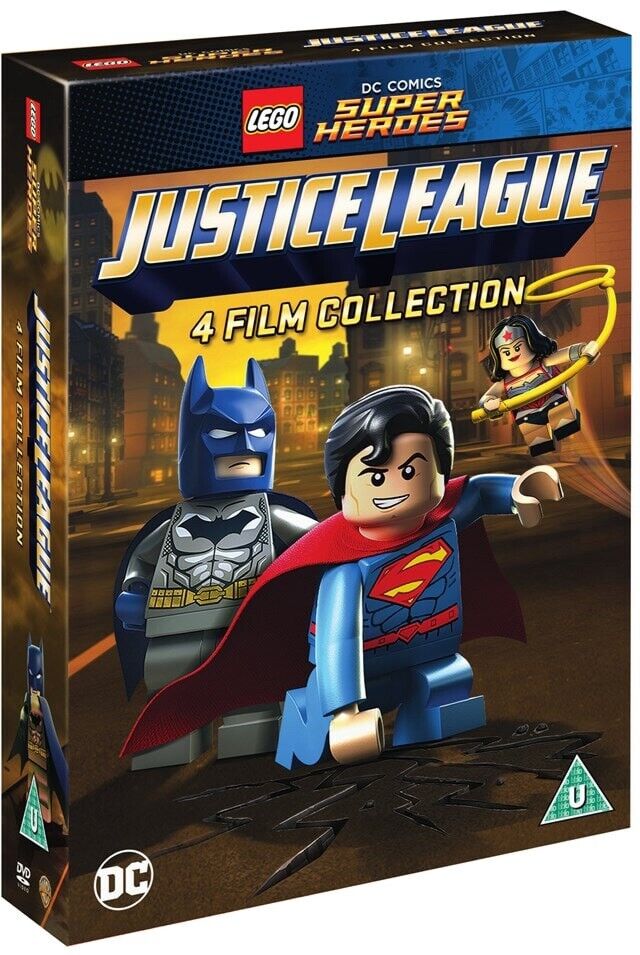 LEGO: Justice League [4 Film Collection] DVD - Inspire Newquay