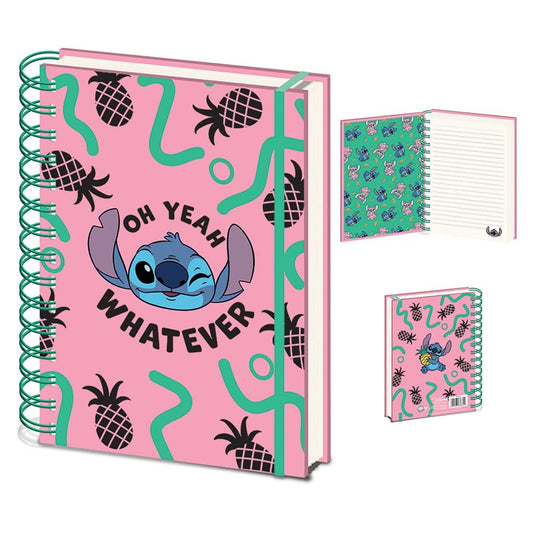 Lilo And Stitch (You'Re My Fave) A5 Wiro Notebook - Inspire Newquay