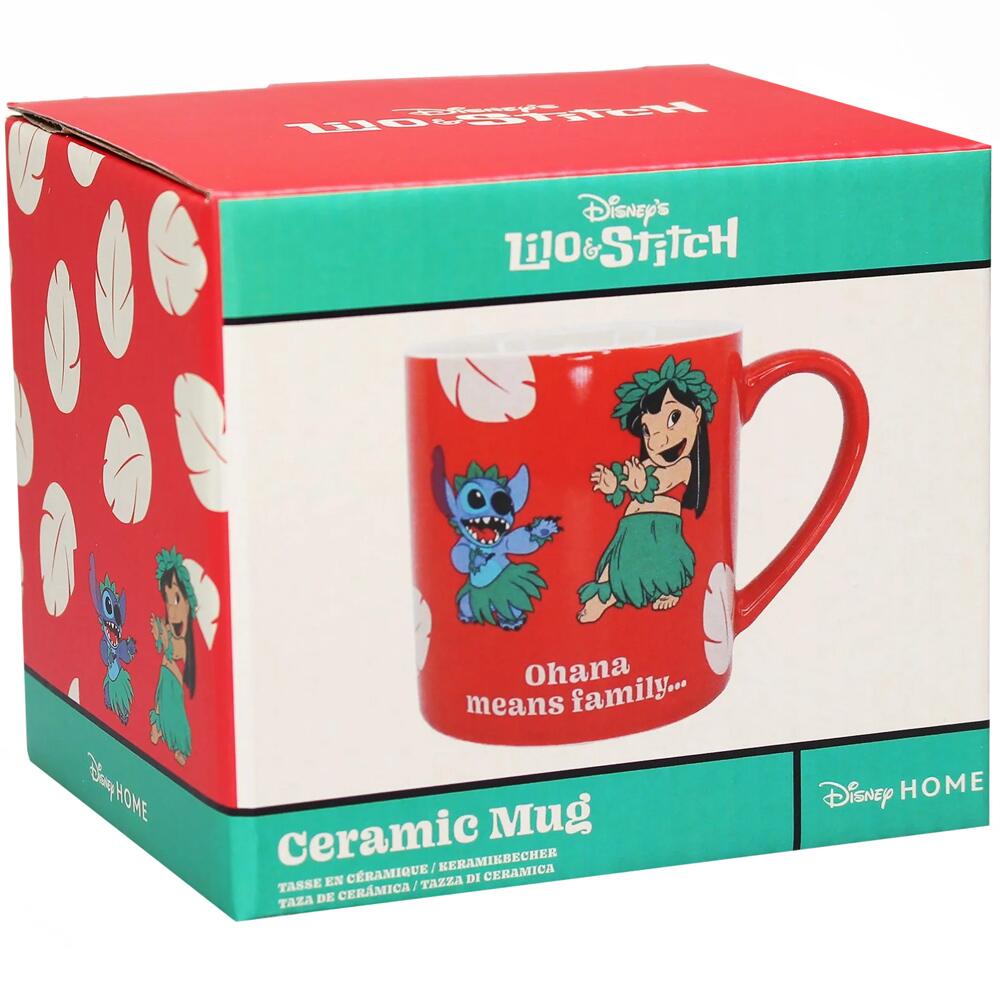 Lilo & Stitch Ohana Coffee Mug (310 ml) - Inspire Newquay