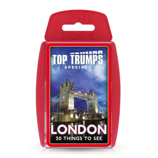 London 30 Things to See Top Trumps Card Game - Inspire Newquay