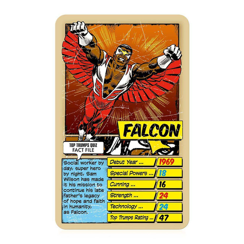 Marvel Comics Retro Top Trumps Card Game - Inspire Newquay