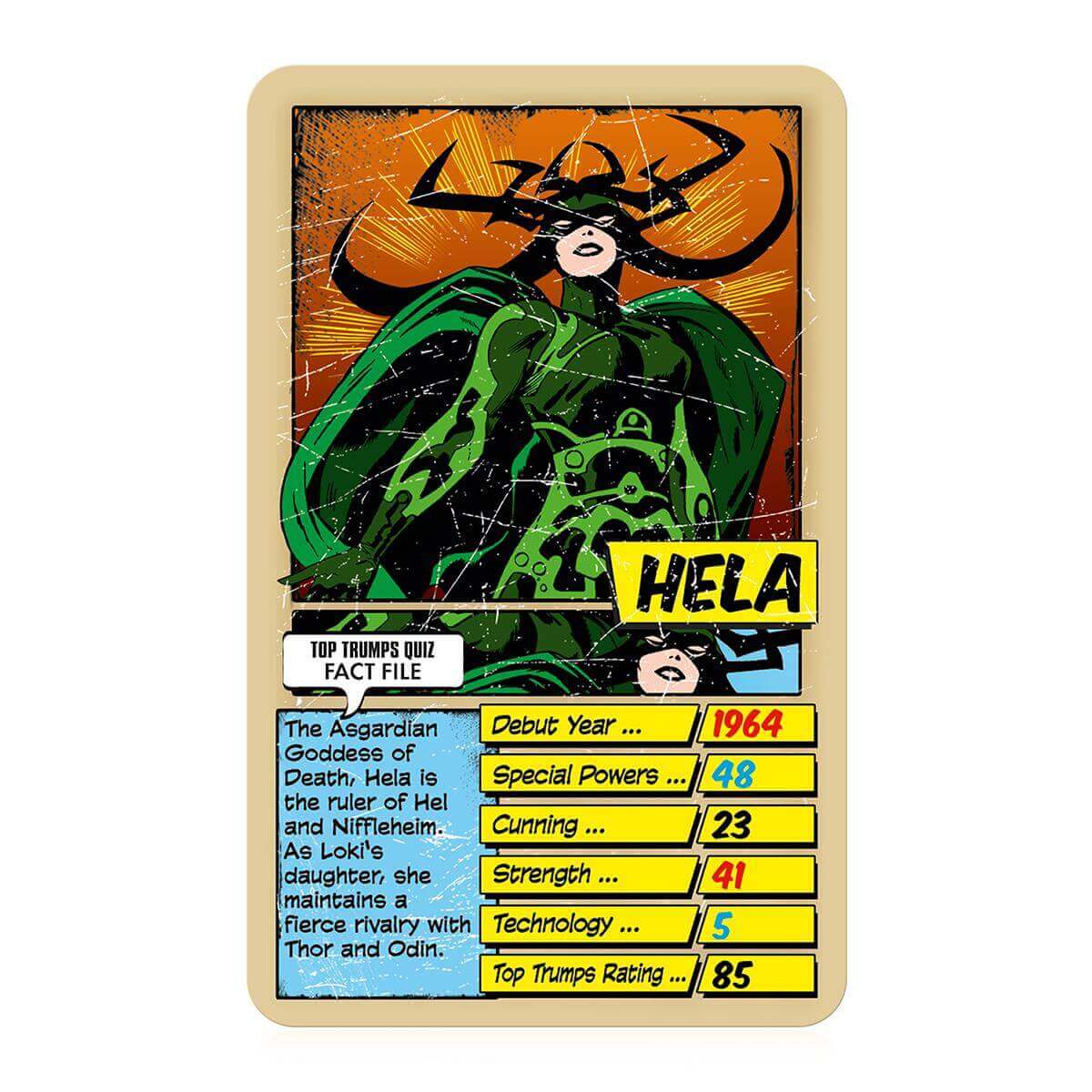 Marvel Comics Retro Top Trumps Card Game - Inspire Newquay