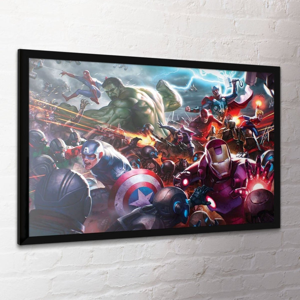 Marvel Future Fight (Heroes Assault) 61 x 91.5 cm Maxi Poster - Inspire Newquay