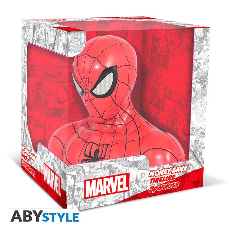 MARVEL - Money Bank - Spider-Man - Inspire Newquay