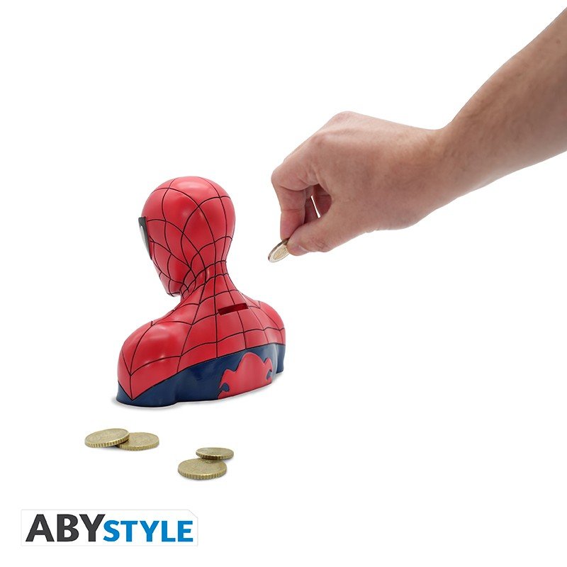 MARVEL - Money Bank - Spider-Man - Inspire Newquay