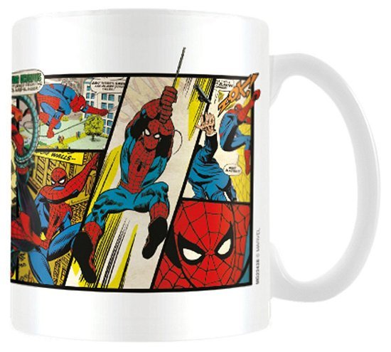 Marvel: Retro Spider-Man Panels Mug - Inspire Newquay