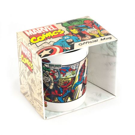 Marvel: Retro Spider-Man Panels Mug - Inspire Newquay