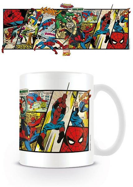 Marvel: Retro Spider-Man Panels Mug - Inspire Newquay
