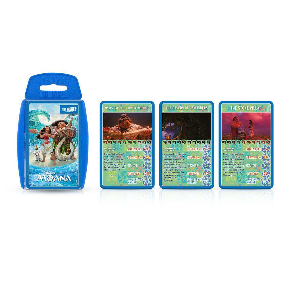 Moana Top Trumps Card Game - Inspire Newquay