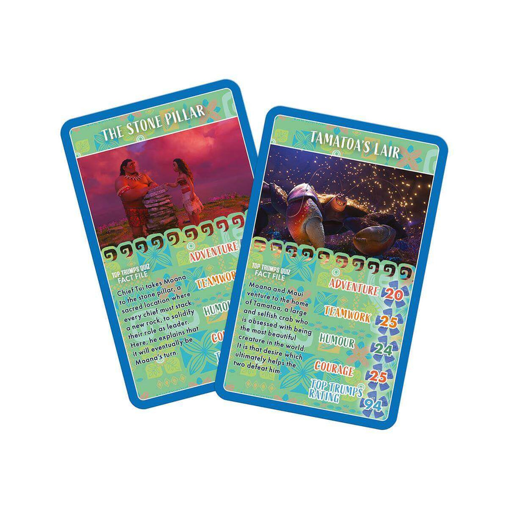 Moana Top Trumps Card Game - Inspire Newquay