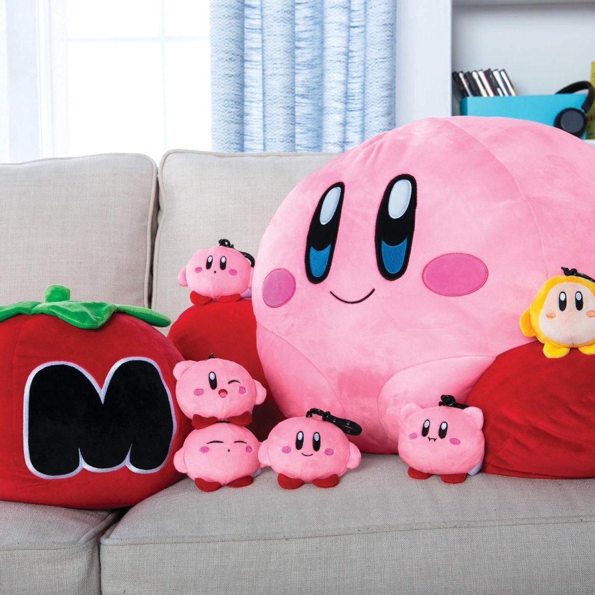 Mocchi Mocchi Nintendo Mega Tomato Kirby Plush Toy 40 cm - Inspire Newquay