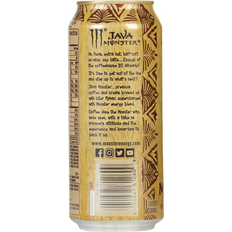 Monster Java Coffee + Energy Mean Bean - Inspire Newquay