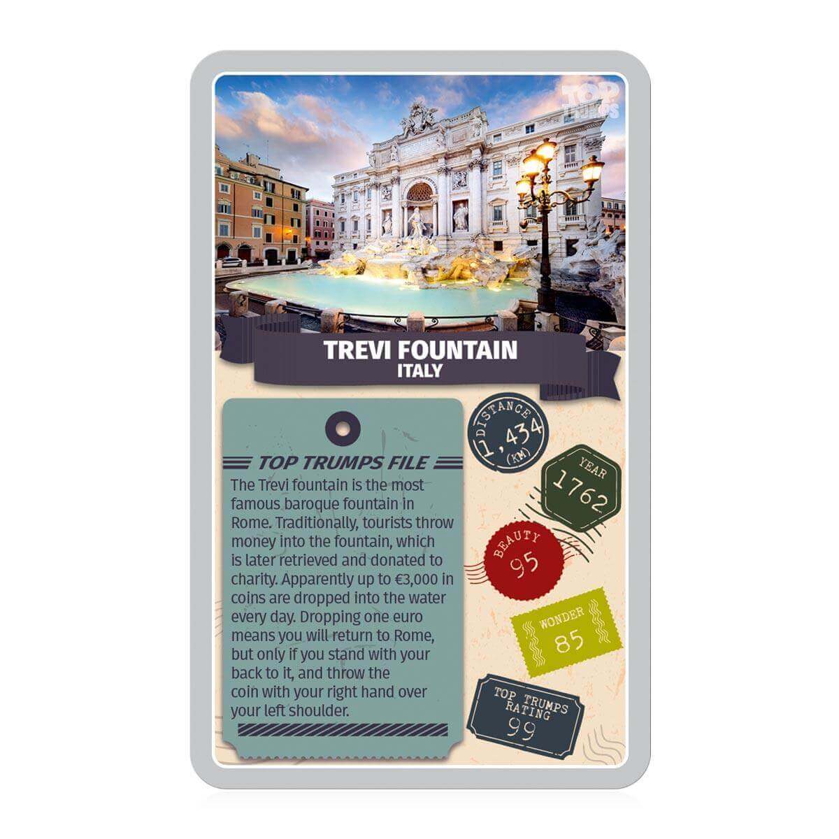 Monuments of the World Top Trumps Card Game - Inspire Newquay