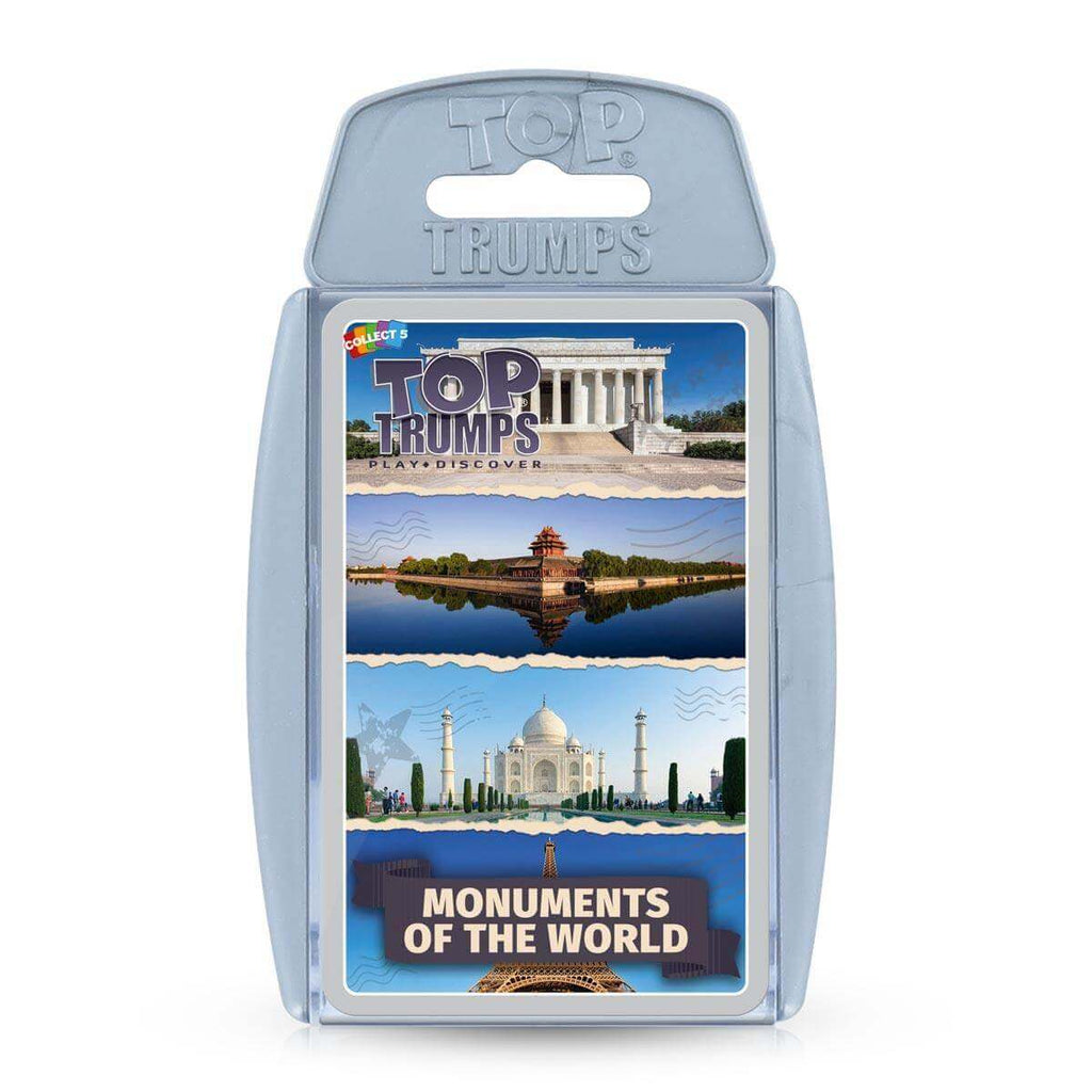 Monuments of the World Top Trumps Card Game - Inspire Newquay
