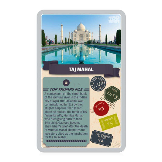 Monuments of the World Top Trumps Card Game - Inspire Newquay