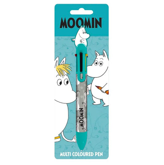 Moomin 6 in 1 Multi-Coloured Pen - Inspire Newquay