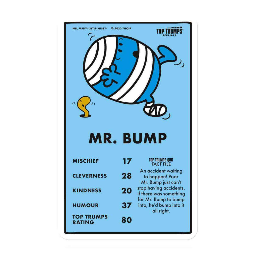 Mr Men &amp; Little Miss Top Trumps Card Game - Inspire Newquay