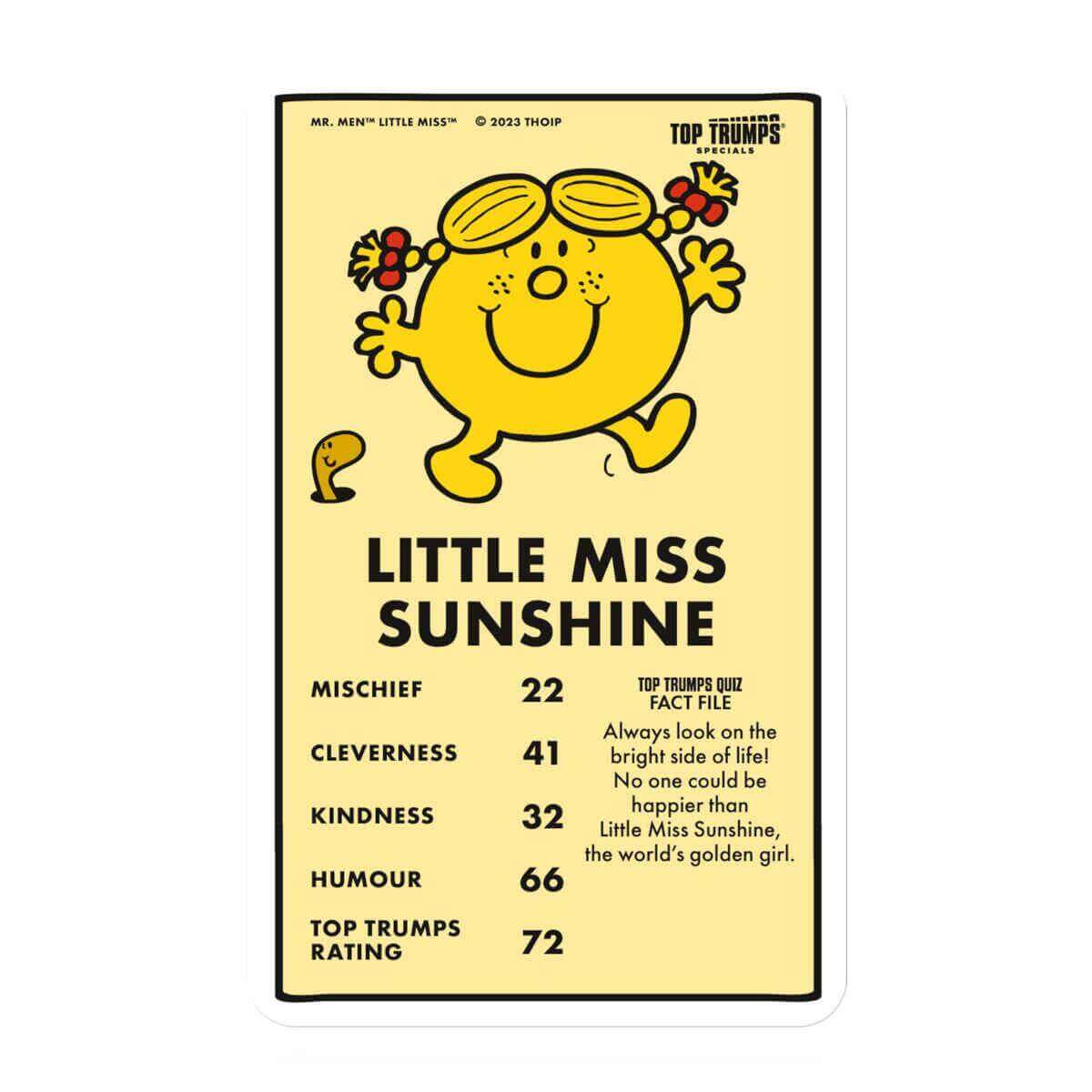 Mr Men & Little Miss Top Trumps Card Game - Inspire Newquay