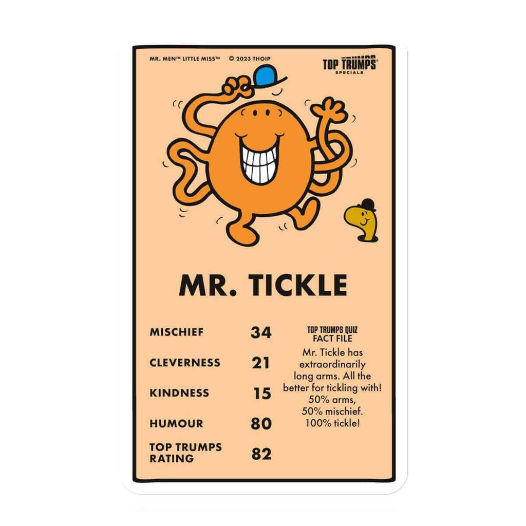 Mr Men &amp; Little Miss Top Trumps Card Game - Inspire Newquay
