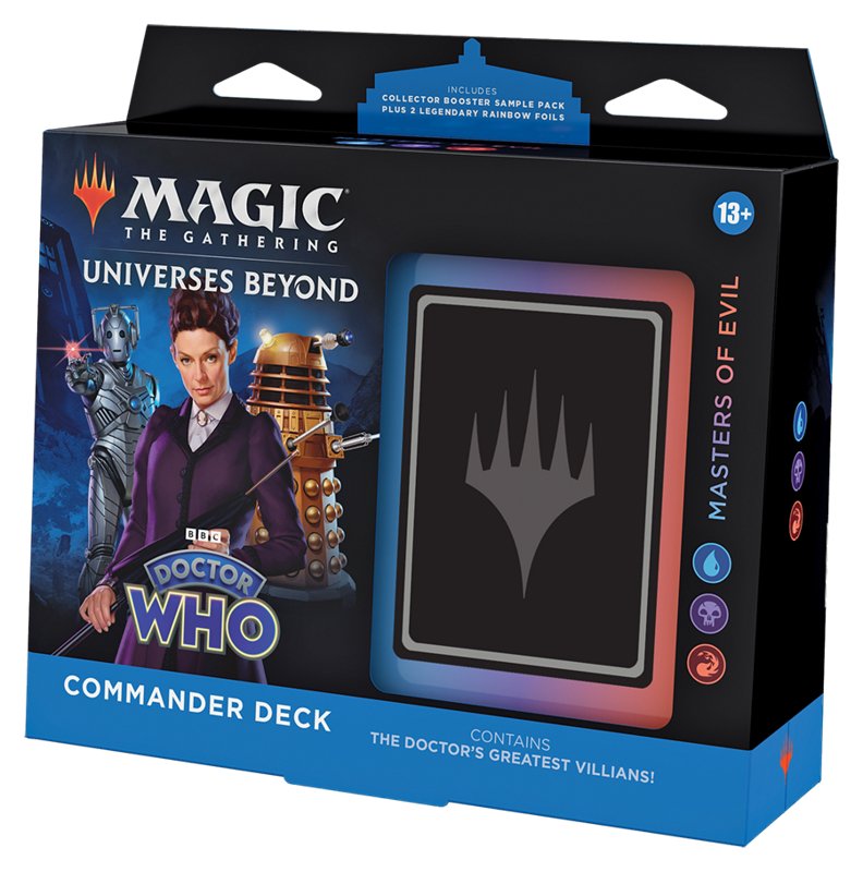 MTG: Doctor Who Commander Deck Masters of Evil - Inspire Newquay