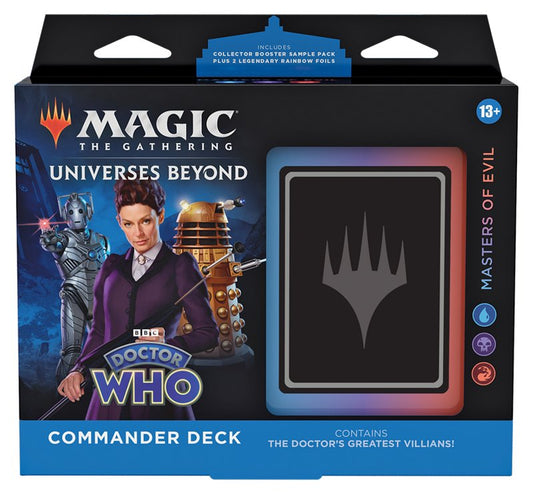 MTG: Doctor Who Commander Deck Masters of Evil - Inspire Newquay