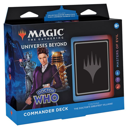 MTG: Doctor Who Commander Deck Masters of Evil - Inspire Newquay