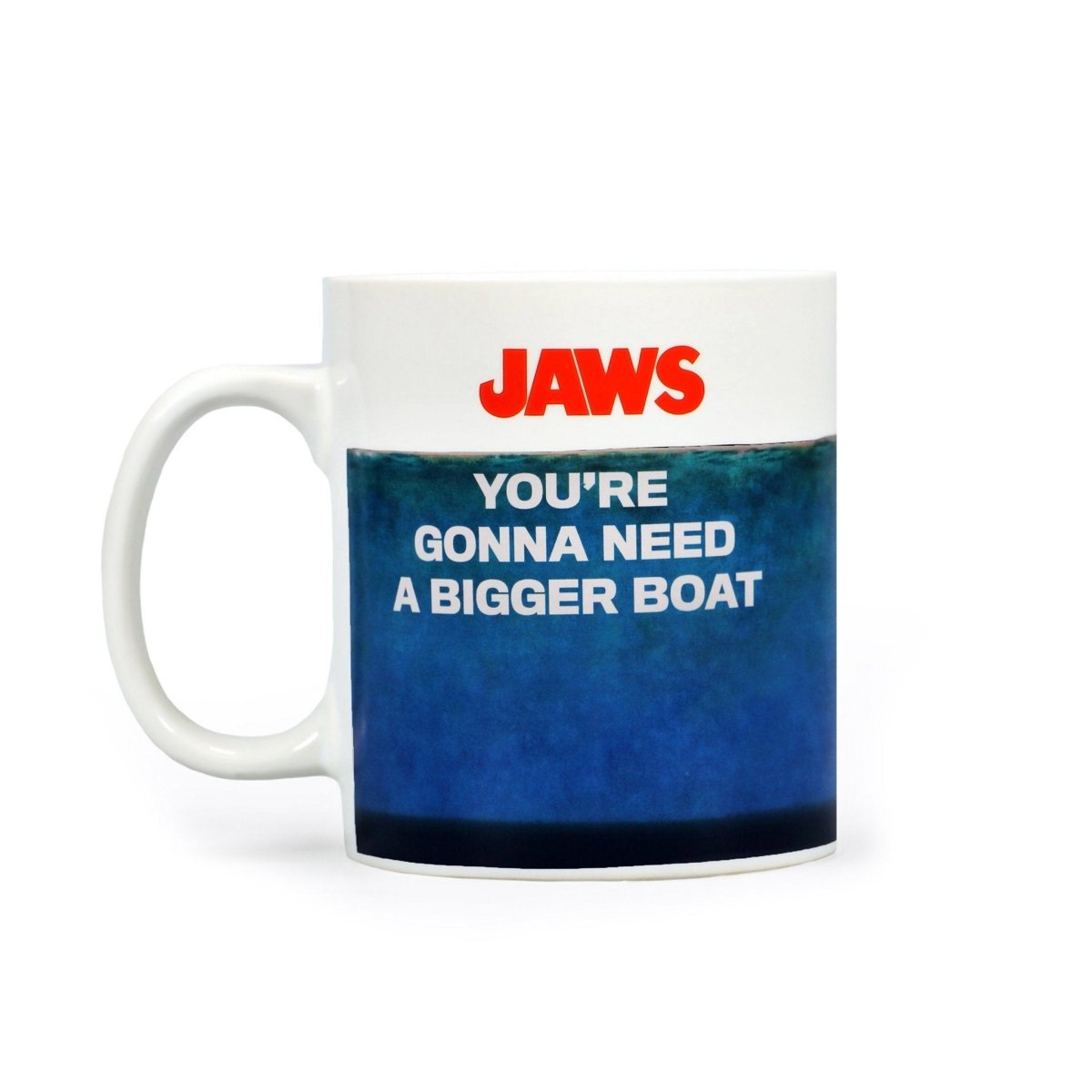 Mug Heat Changing Boxed (400ml) - Jaws - Inspire Newquay