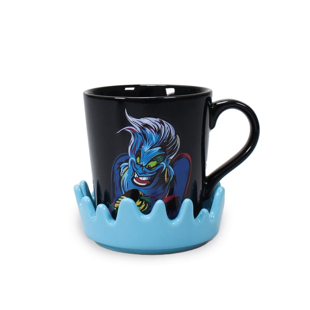 Mug Shaped Boxed (335ml) - Disney Villains (Ursula Crest) - Inspire Newquay