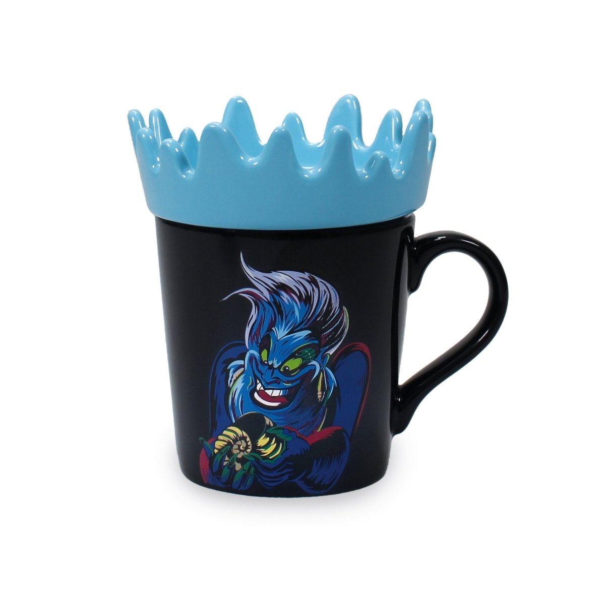 Mug Shaped Boxed (335ml) - Disney Villains (Ursula Crest) - Inspire Newquay
