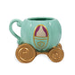 Mug Shaped Boxed - Cinderella (Carriage) - Inspire Newquay