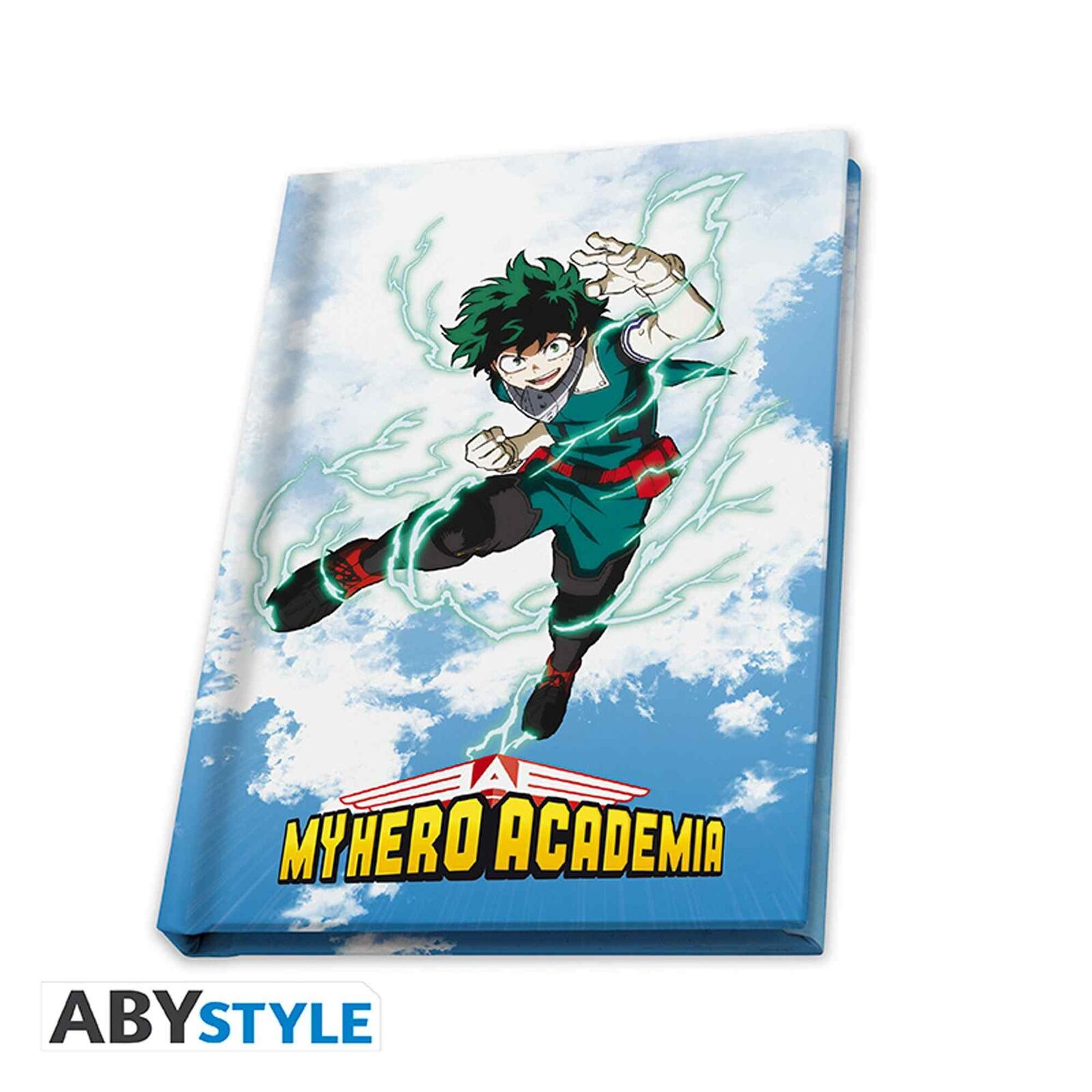 My Hero Academia Heroes 400ml Glass & A6 Notebook & Pin Badge Gift Set