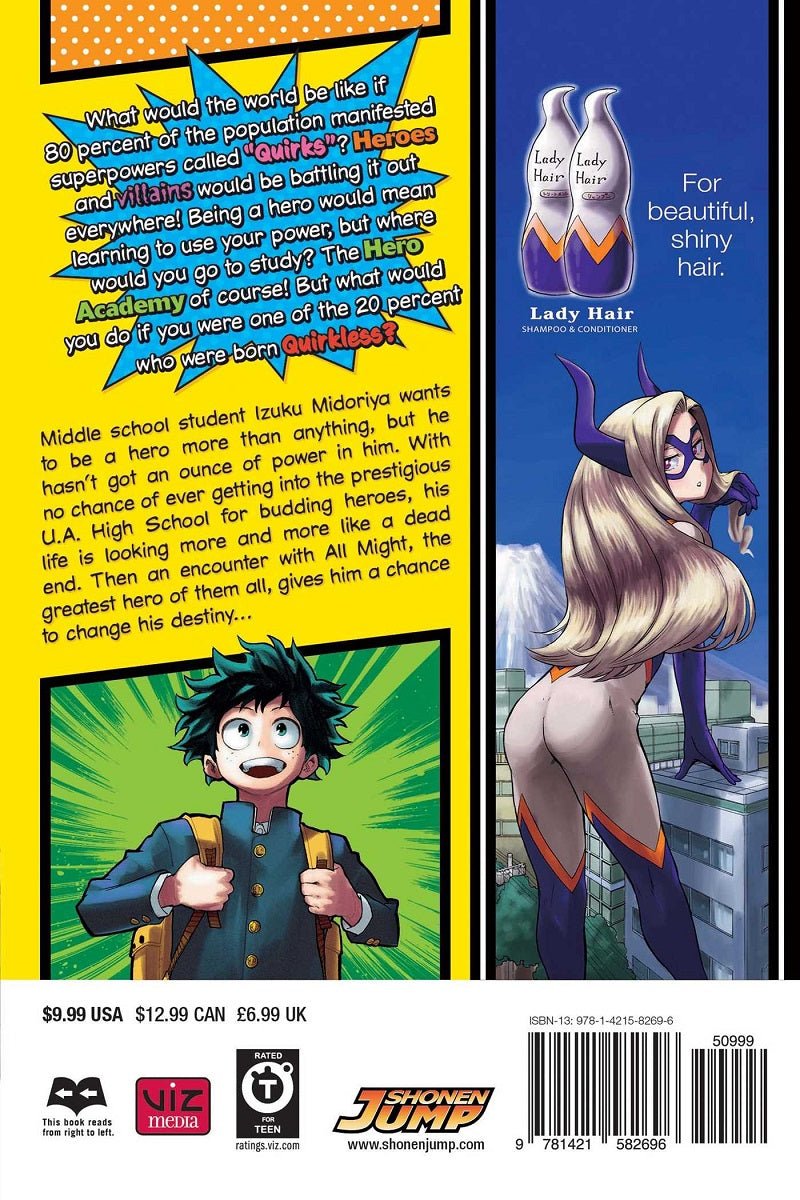 My Hero Academia Manga Volume 1 - Inspire Newquay