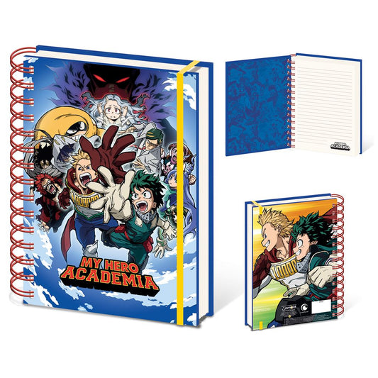 My Hero Academia (Reach For It) A5 Wiro Notebook - Inspire Newquay