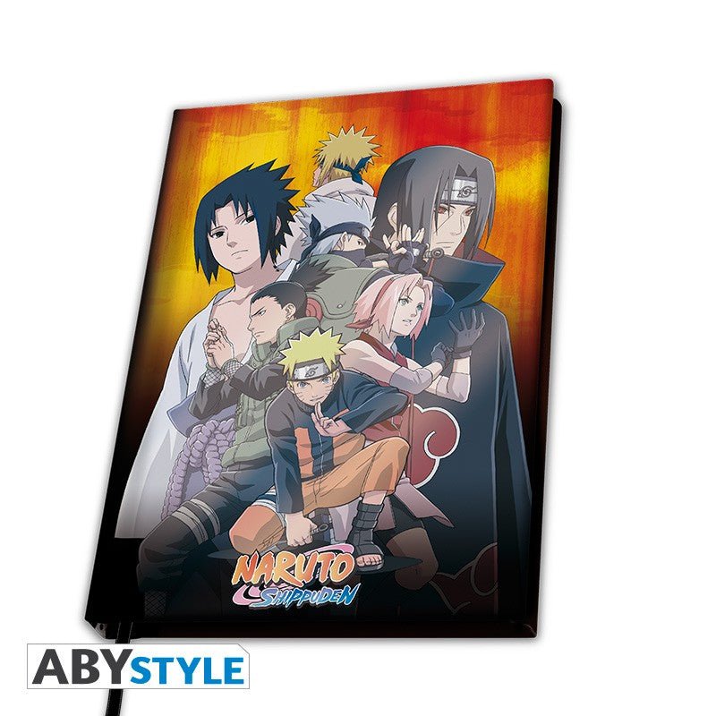 NARUTO SHIPPUDEN - A5 Notebook "Konoha group" - Inspire Newquay