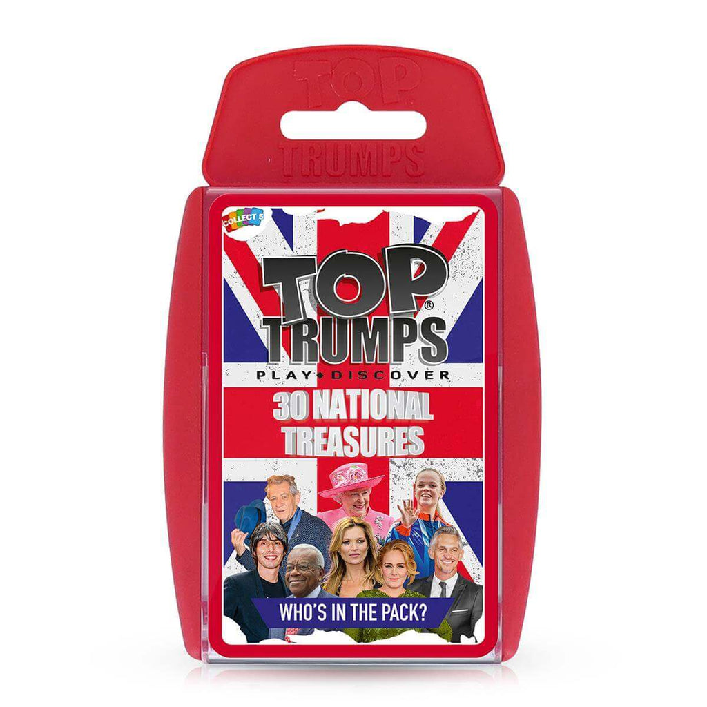 National Treasures Top Trumps Card Game - Inspire Newquay
