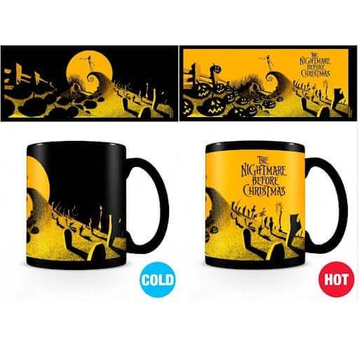 Nightmare Before Christmas Heat Change Mug - Inspire Newquay