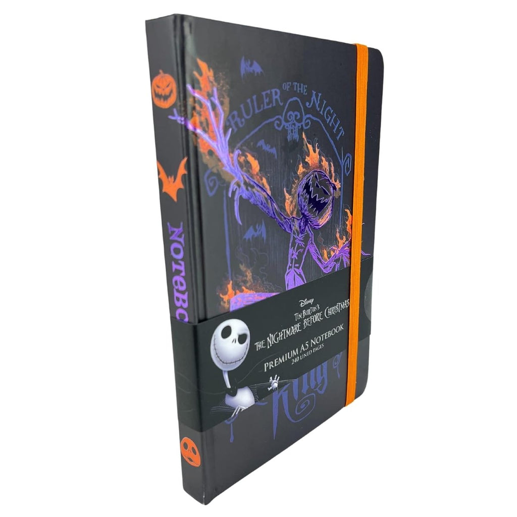 Nightmare Before Christmas Pumpkin King A5 Notebook - Inspire Newquay