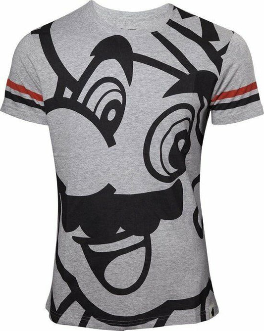 Nintendo - Mens t-shirt grey - S - Mint new sealed item - MARIO character - Inspire Newquay