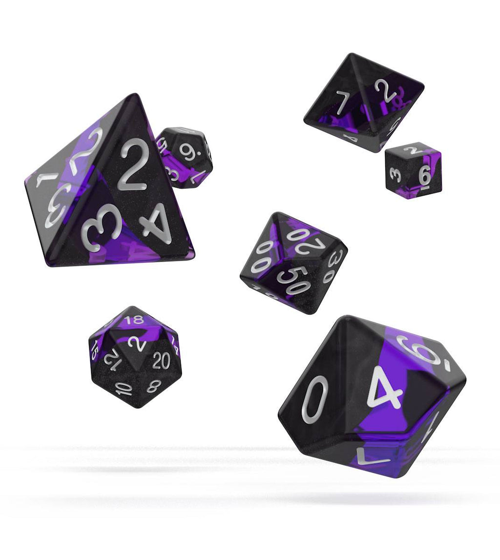 Oakie Doakie Dice RPG Set Enclave - Amethyst - Inspire Newquay