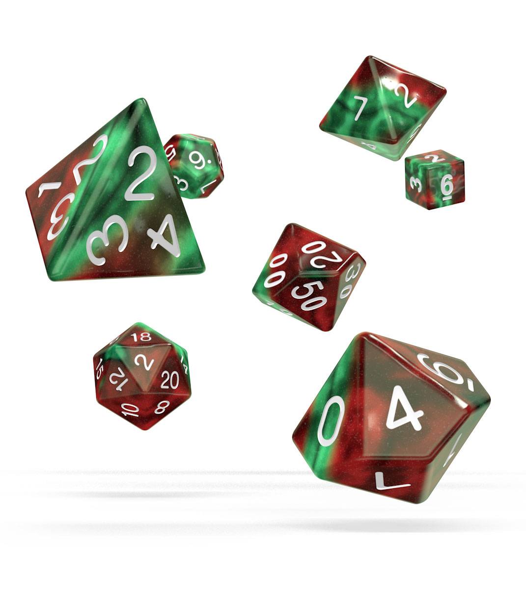 Oakie Doakie Dice RPG Set Gemidice - Bloody Jungle - Inspire Newquay