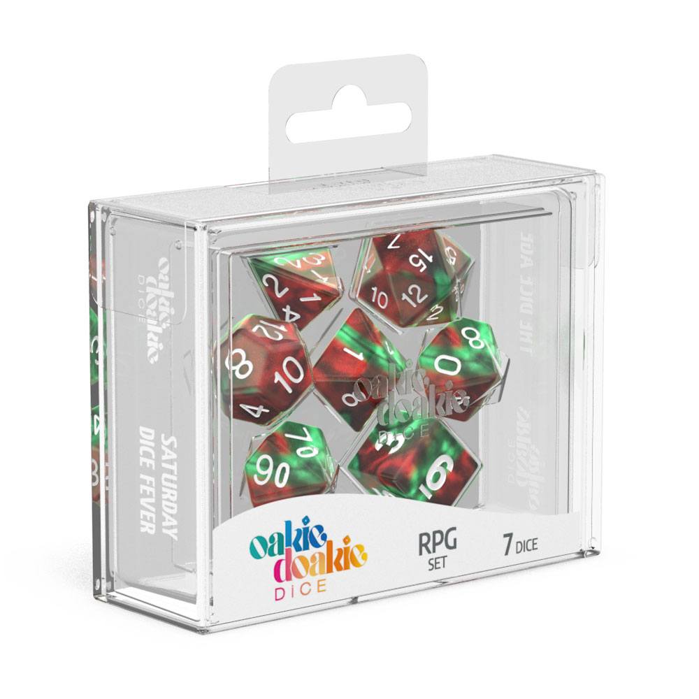 Oakie Doakie Dice RPG Set Gemidice - Bloody Jungle - Inspire Newquay