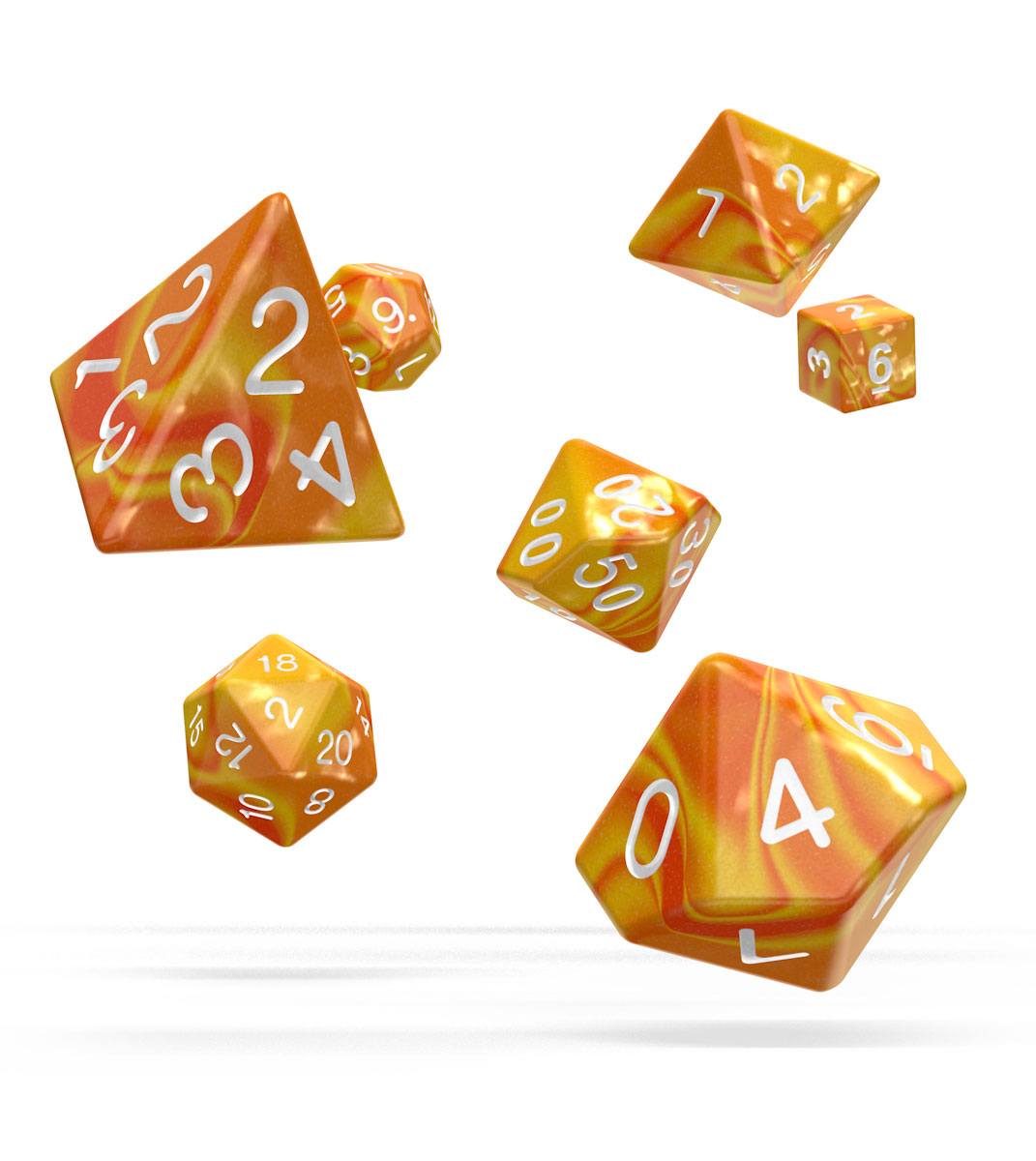 Oakie Doakie Dice RPG Set Gemidice - Sunstone - Inspire Newquay
