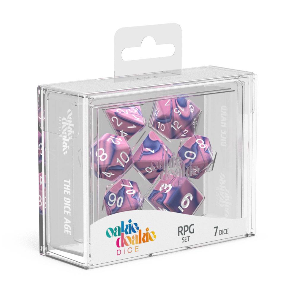 Oakie Doakie Dice RPG Set Gemidice - Venus - Inspire Newquay