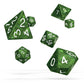 Oakie Doakie Dice RPG Set Marble - Green - Inspire Newquay
