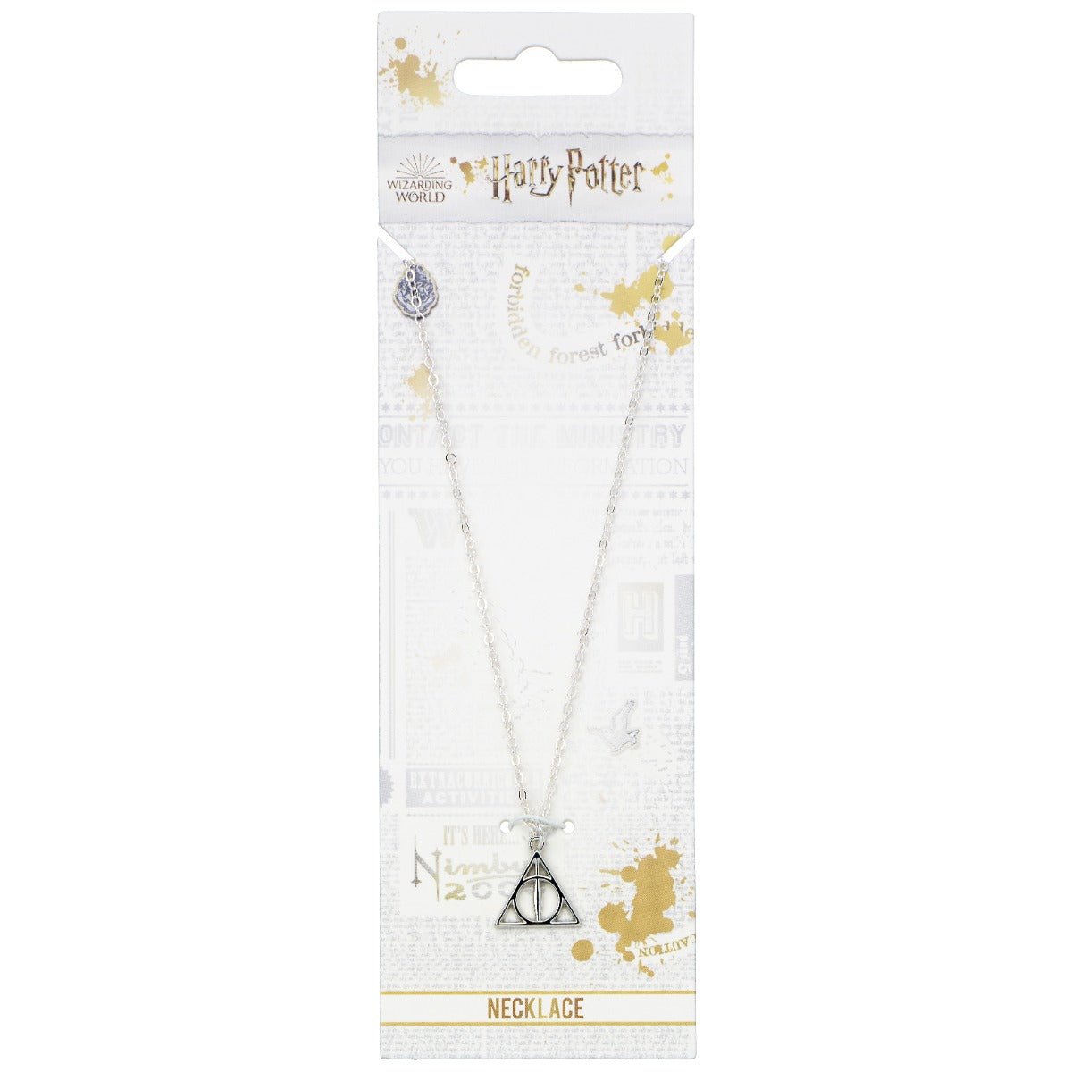 Official Harry Potter Deathly Hallows Necklace - Inspire Newquay