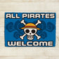 One Piece (All Pirates Welcome) Doormat - Inspire Newquay