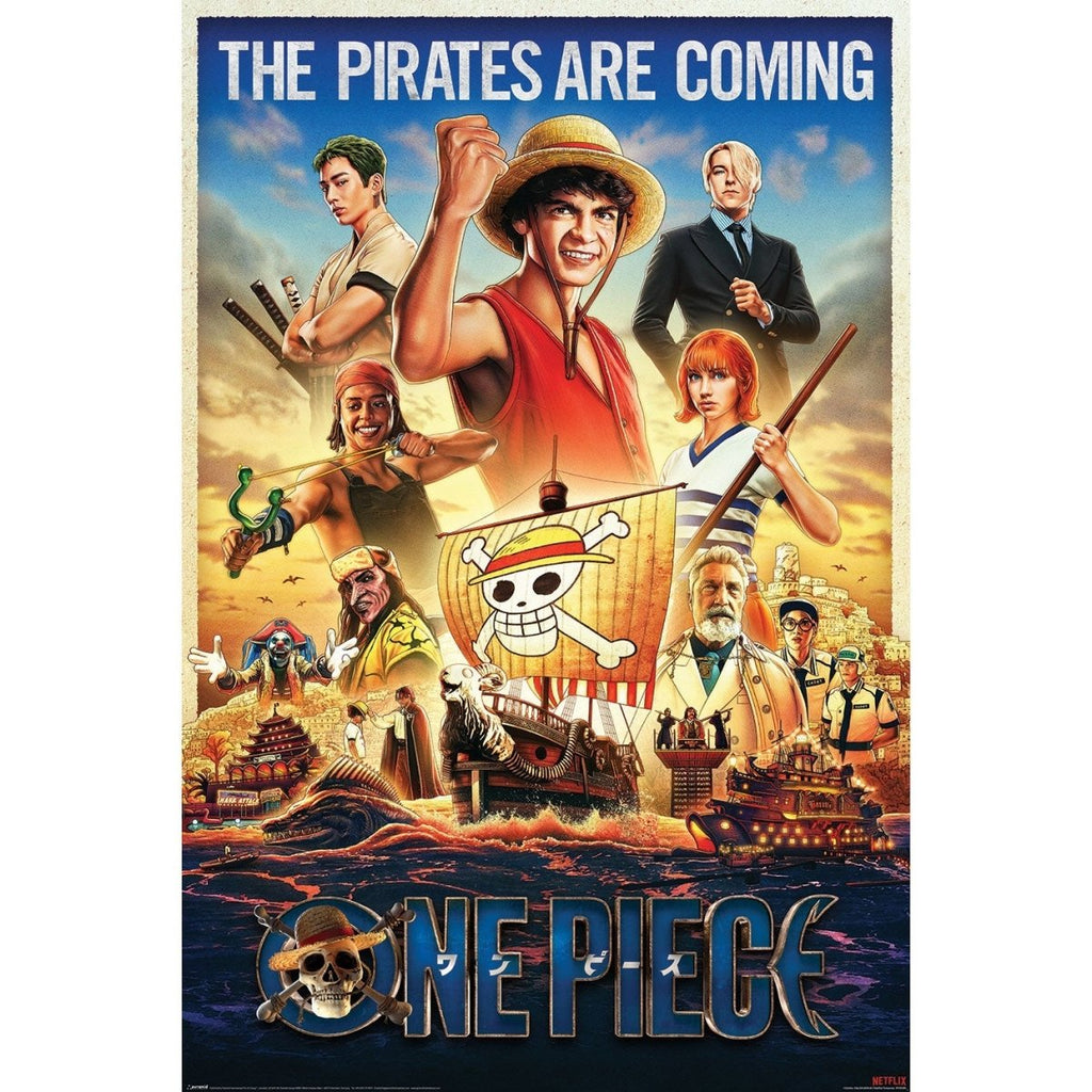 One Piece Live Action (Pirates Incoming) 61 X 91.5cm Maxi Poster - Inspire Newquay